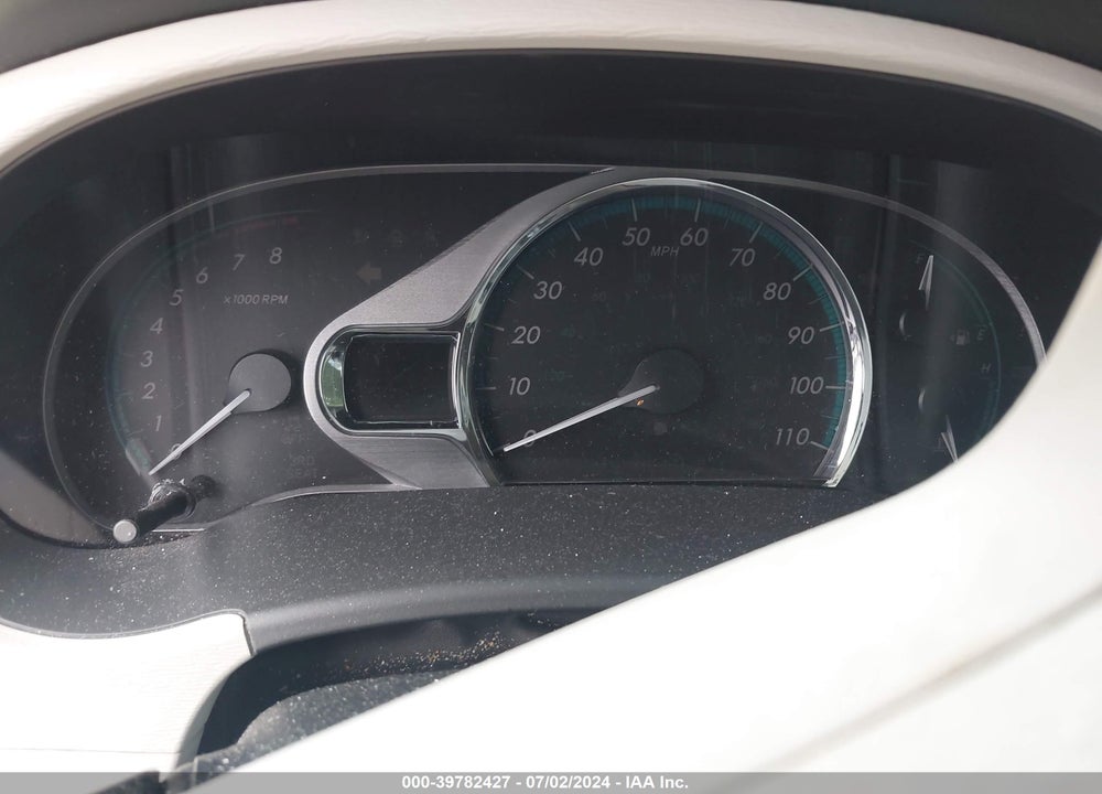 2012 TOYOTA SIENNA XLE V6 8 PASSENGER VIN: 5TDYK3DC9CS275919