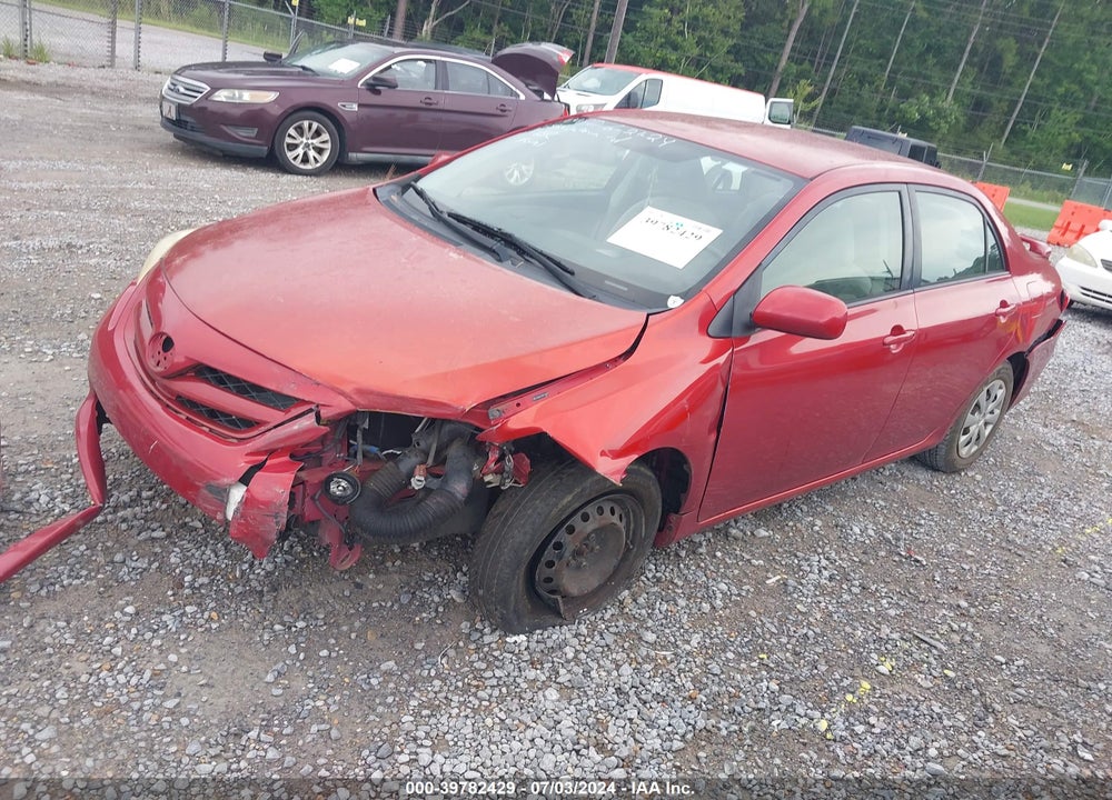 2011 TOYOTA COROLLA LE VIN: JTDBU4EE1B9154840