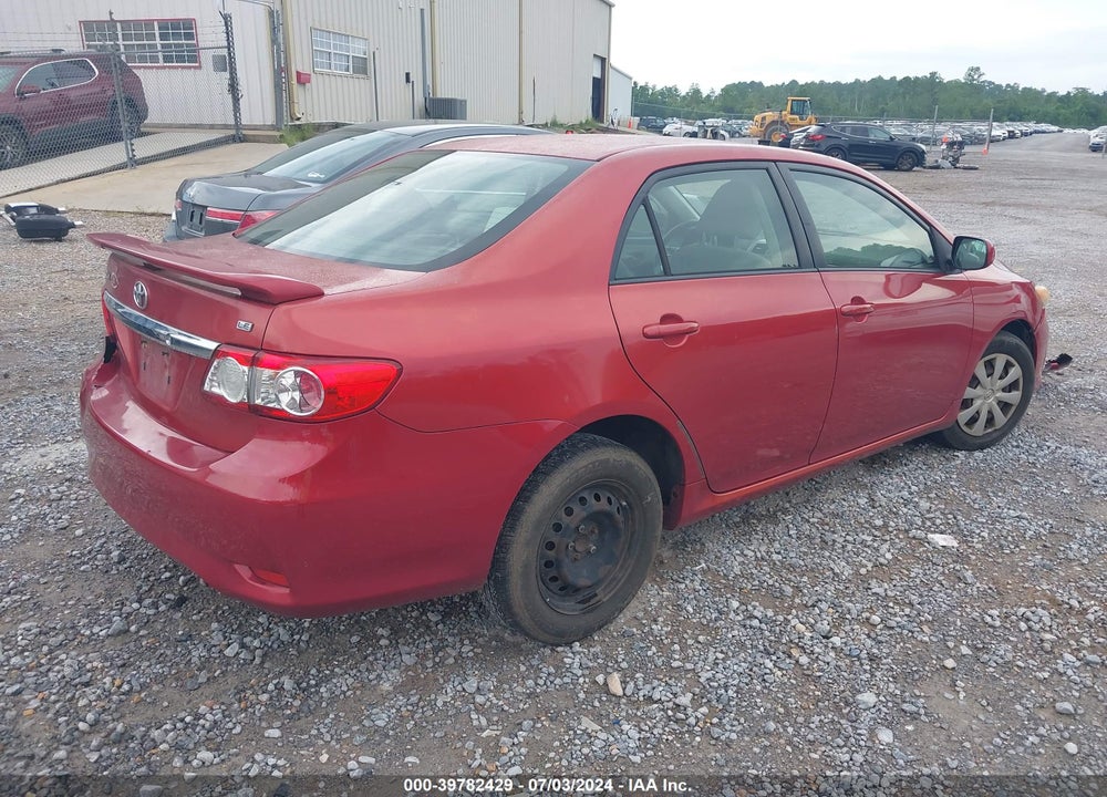 2011 TOYOTA COROLLA LE VIN: JTDBU4EE1B9154840