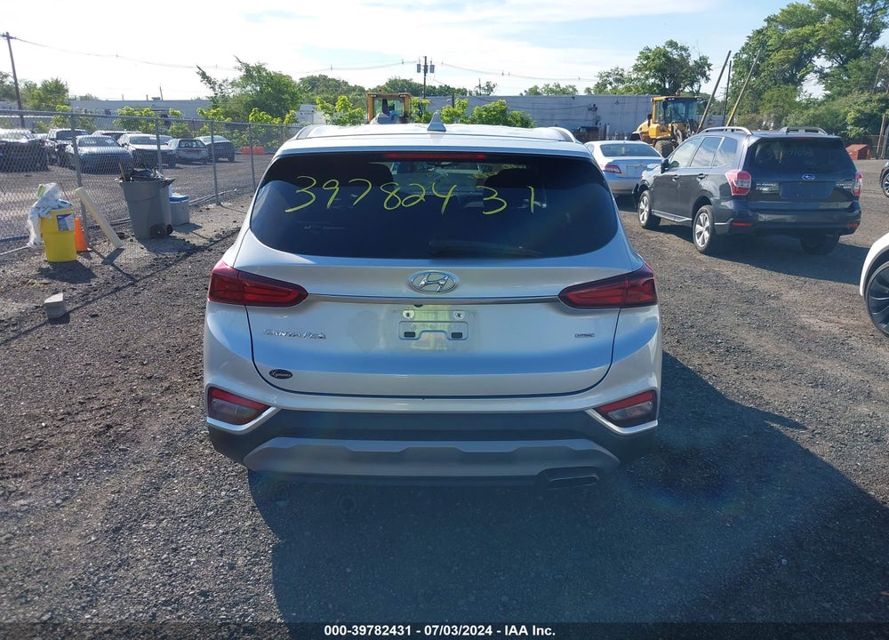 2019 HYUNDAI SANTA FE SEL VIN: 5NMS3CAD3KH079914