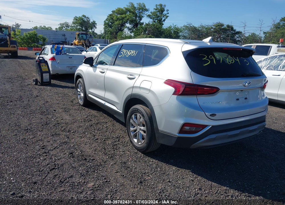 2019 HYUNDAI SANTA FE SEL VIN: 5NMS3CAD3KH079914