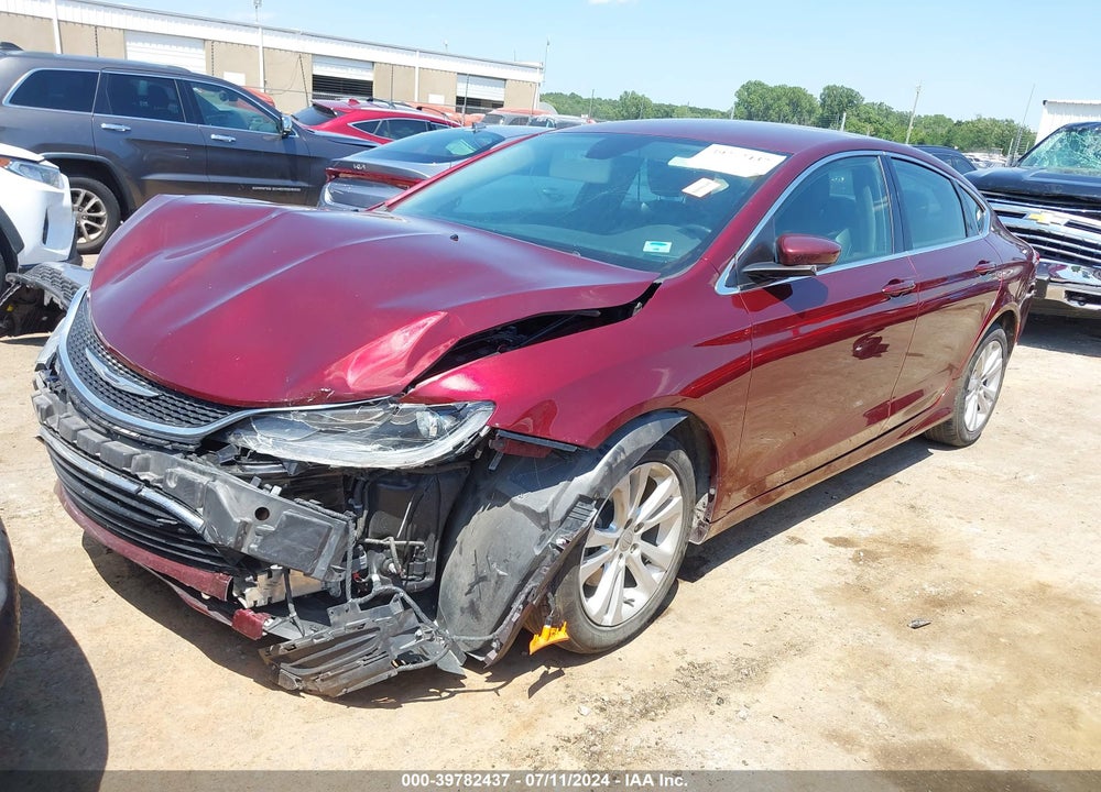 2016 CHRYSLER 200 LIMITED PLATINUM VIN: 1C3CCCAB9GN191540