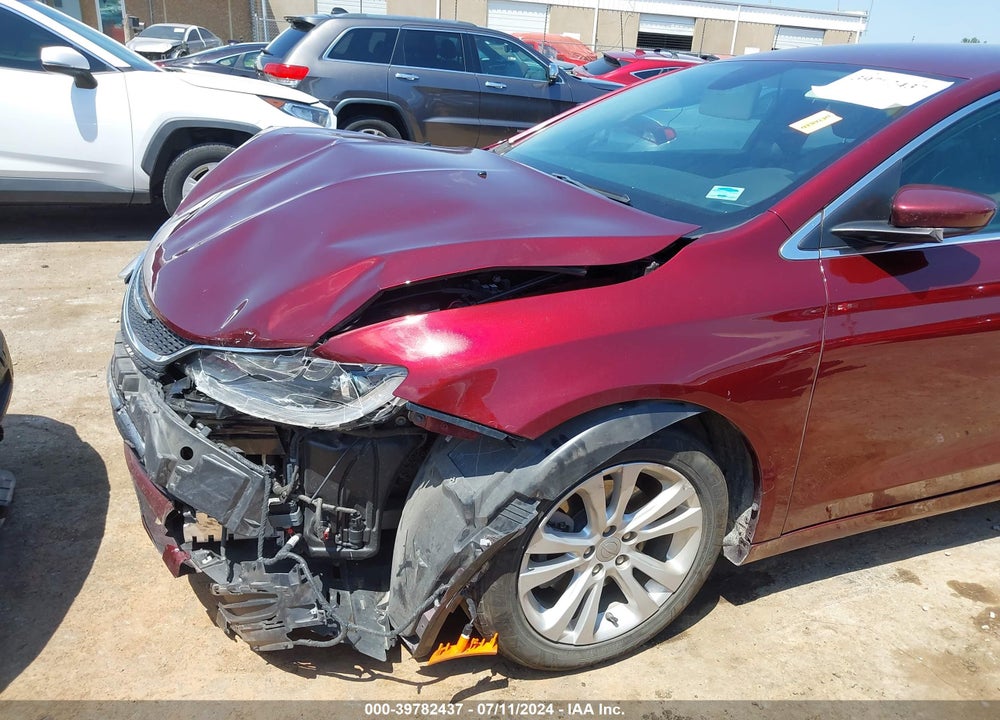 2016 CHRYSLER 200 LIMITED PLATINUM VIN: 1C3CCCAB9GN191540