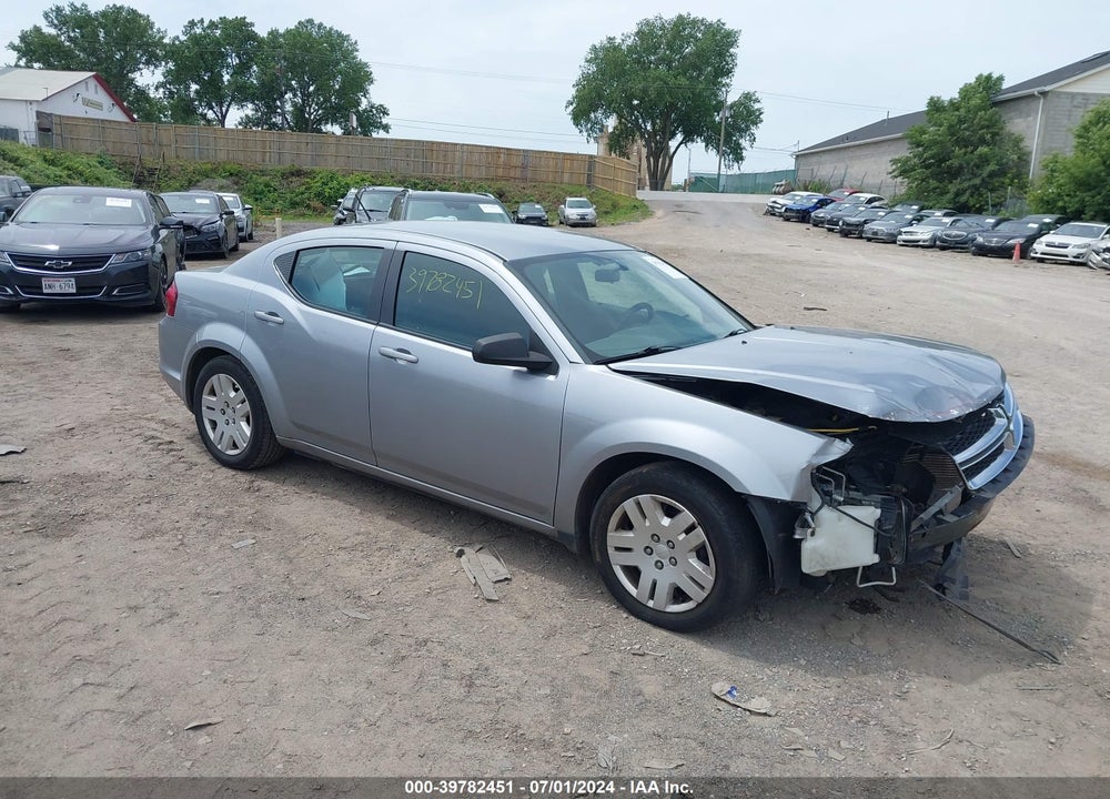 2014 DODGE AVENGER SE VIN: 1C3CDZAB2EN115669