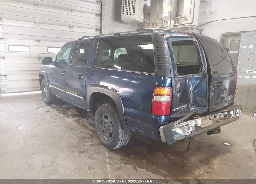 2001 CHEVROLET SUBURBAN 1500 LS VIN: 1GNEC16T21J201521