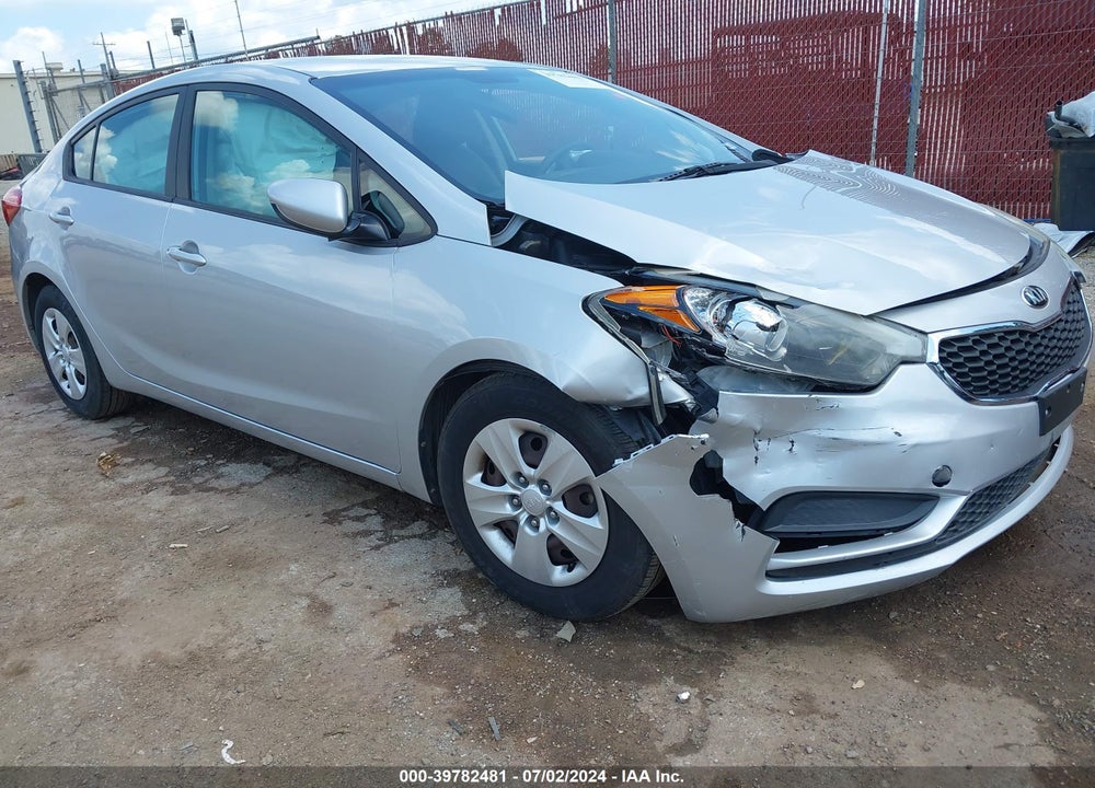 2015 KIA FORTE LX VIN: KNAFK4A6XF5400994