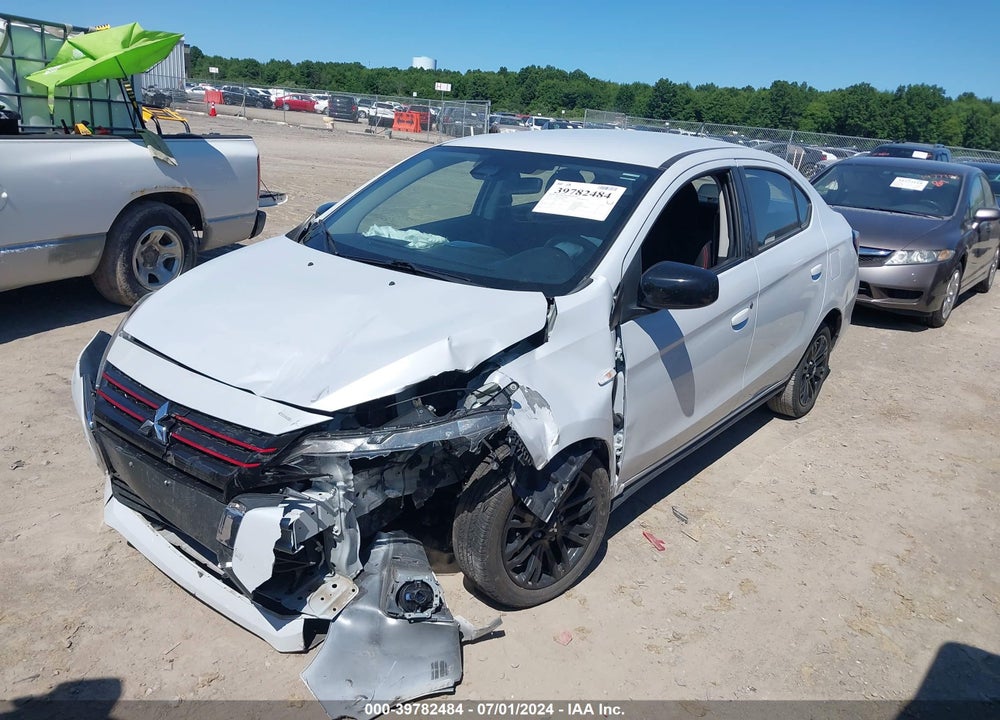 2022 MITSUBISHI MIRAGE G4 BLACK EDITION VIN: ML32FUFJ1NHF08202