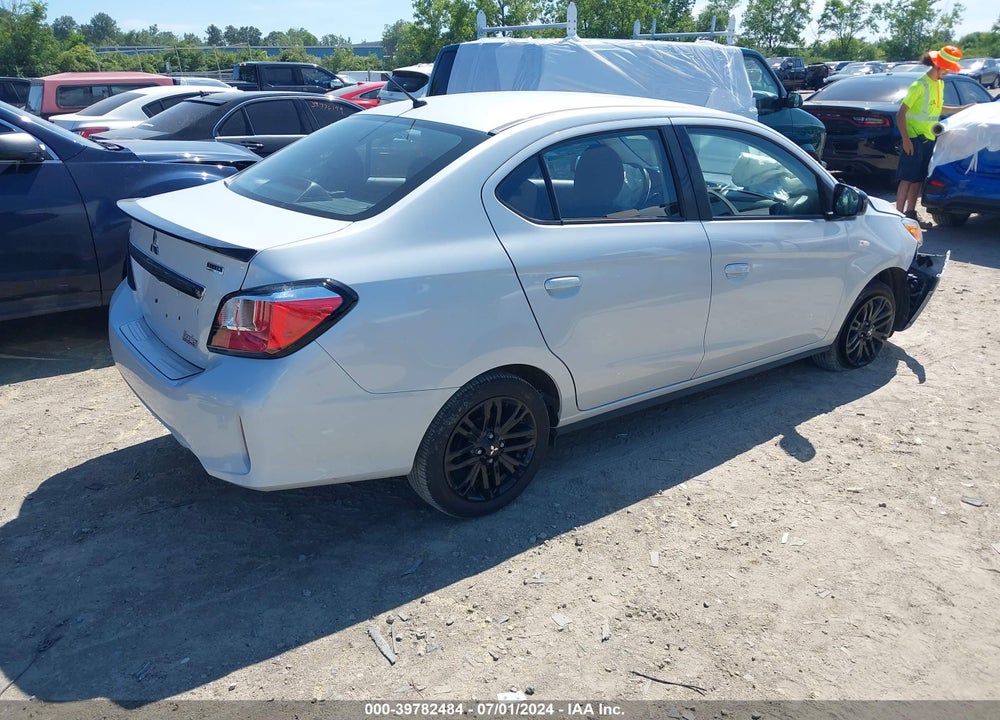 2022 MITSUBISHI MIRAGE G4 BLACK EDITION VIN: ML32FUFJ1NHF08202