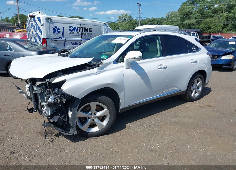 2010 LEXUS RX 350 VIN: 2T2BK1BA3AC051140