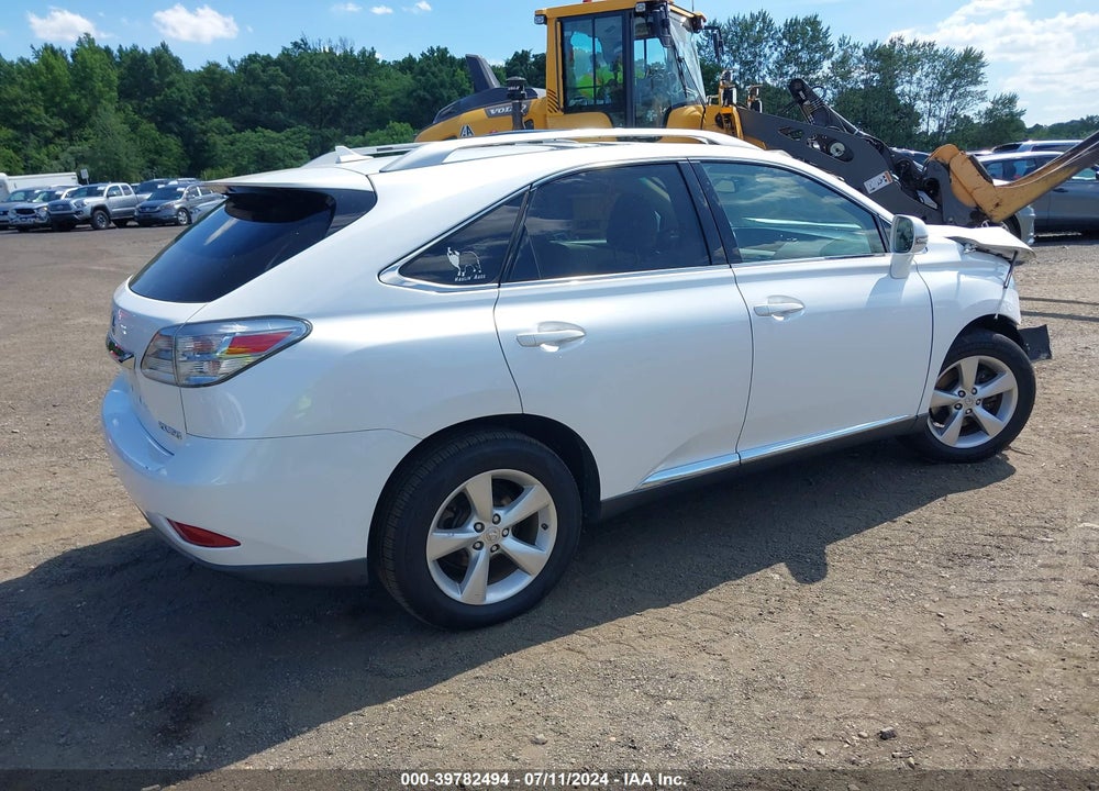 2010 LEXUS RX 350 VIN: 2T2BK1BA3AC051140
