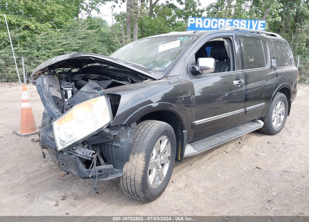 2012 NISSAN ARMADA PLATINUM VIN: 5N1AA0NE2CN608157