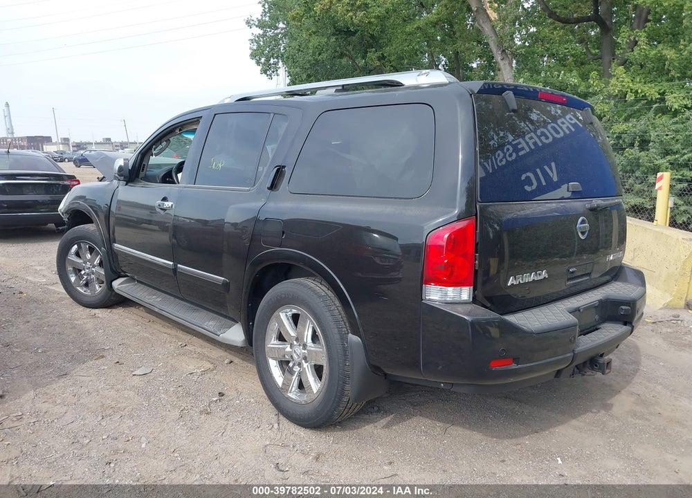 2012 NISSAN ARMADA PLATINUM VIN: 5N1AA0NE2CN608157