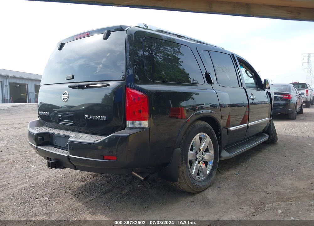 2012 NISSAN ARMADA PLATINUM VIN: 5N1AA0NE2CN608157