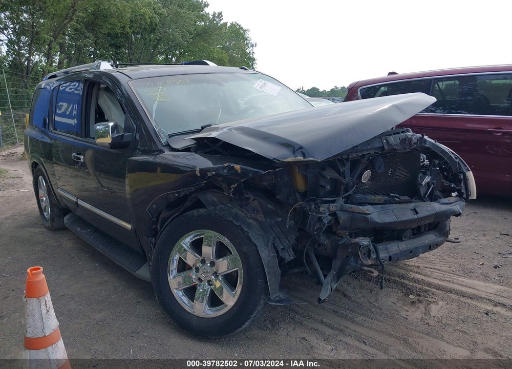 2012 NISSAN ARMADA PLATINUM VIN: 5N1AA0NE2CN608157
