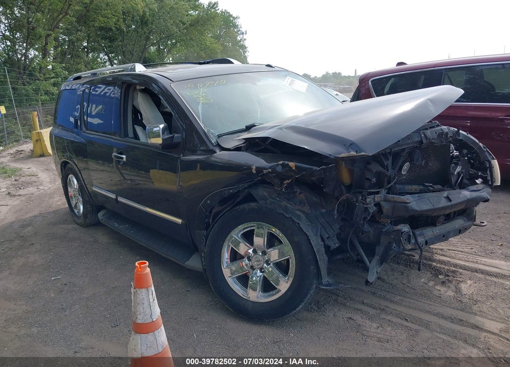 2012 NISSAN ARMADA PLATINUM VIN: 5N1AA0NE2CN608157