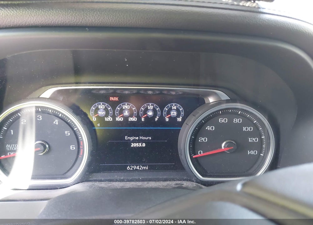 2020 CHEVROLET SILVERADO 1500 4WD SHORT BED HIGH COUNTRY VIN: 3GCUYHED4LG168356