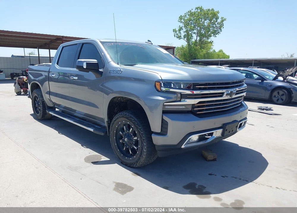 2020 CHEVROLET SILVERADO 1500 4WD SHORT BED HIGH COUNTRY VIN: 3GCUYHED4LG168356