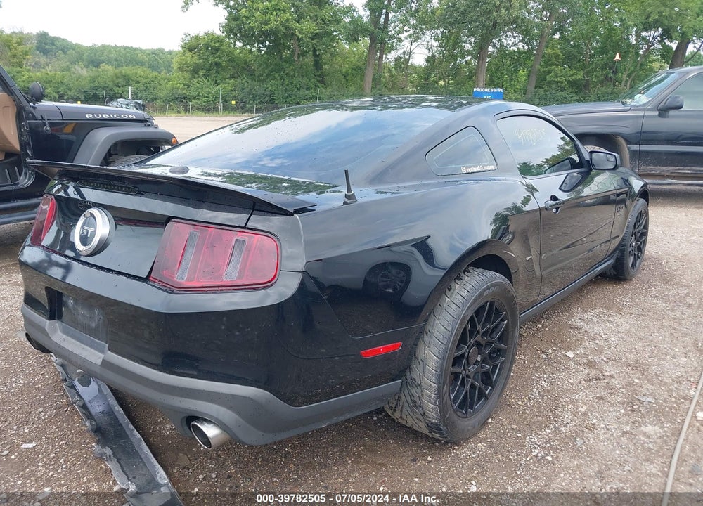 2011 FORD MUSTANG GT PREMIUM VIN: 1ZVBP8CF6B5148207