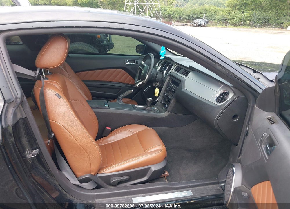 2011 FORD MUSTANG GT PREMIUM VIN: 1ZVBP8CF6B5148207