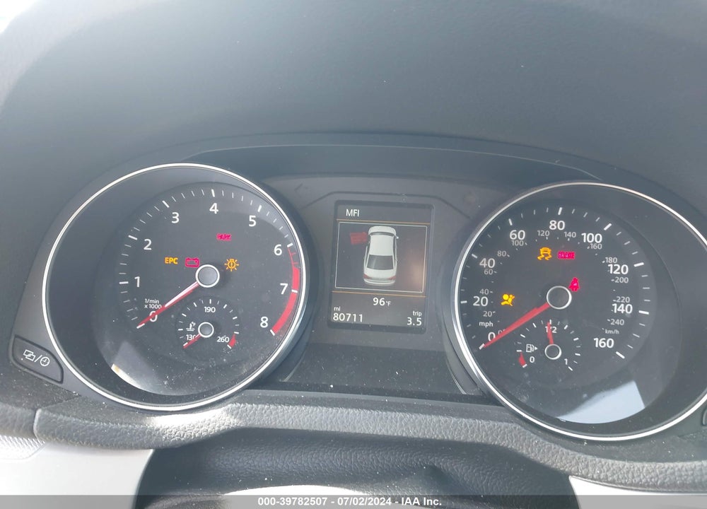 2019 VOLKSWAGEN PASSAT 2.0T WOLFSBURG EDITION VIN: 1VWLA7A35KC008928