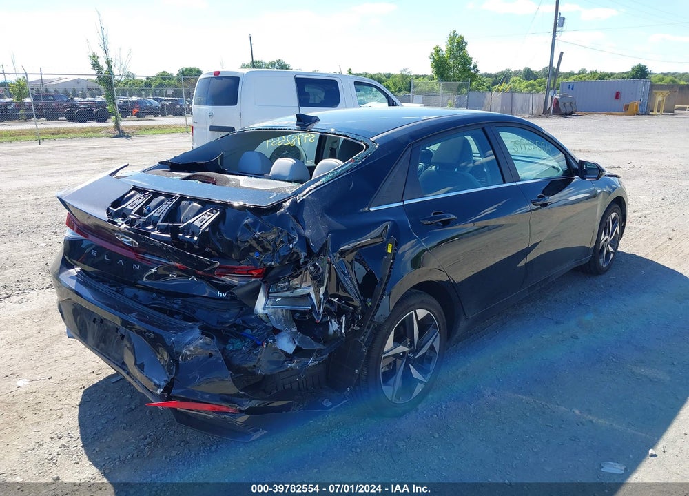 2023 HYUNDAI ELANTRA HYBRID LIMITED VIN: KMHLN4AJ2PU088609