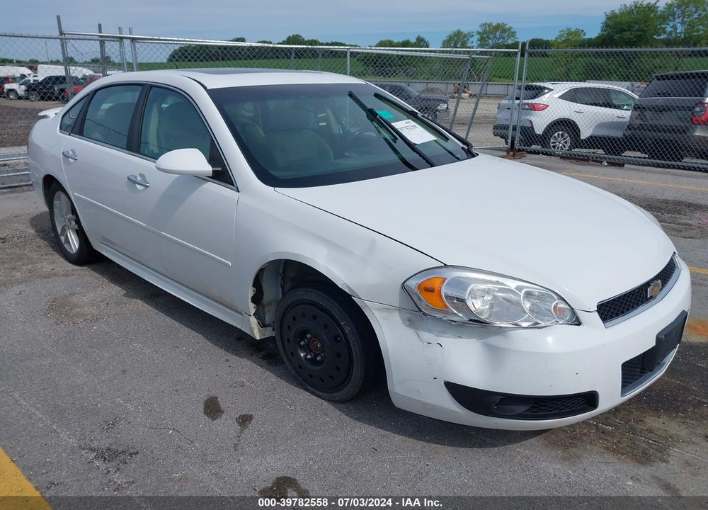 2013 CHEVROLET IMPALA LTZ VIN: 2G1WC5E37D1102576