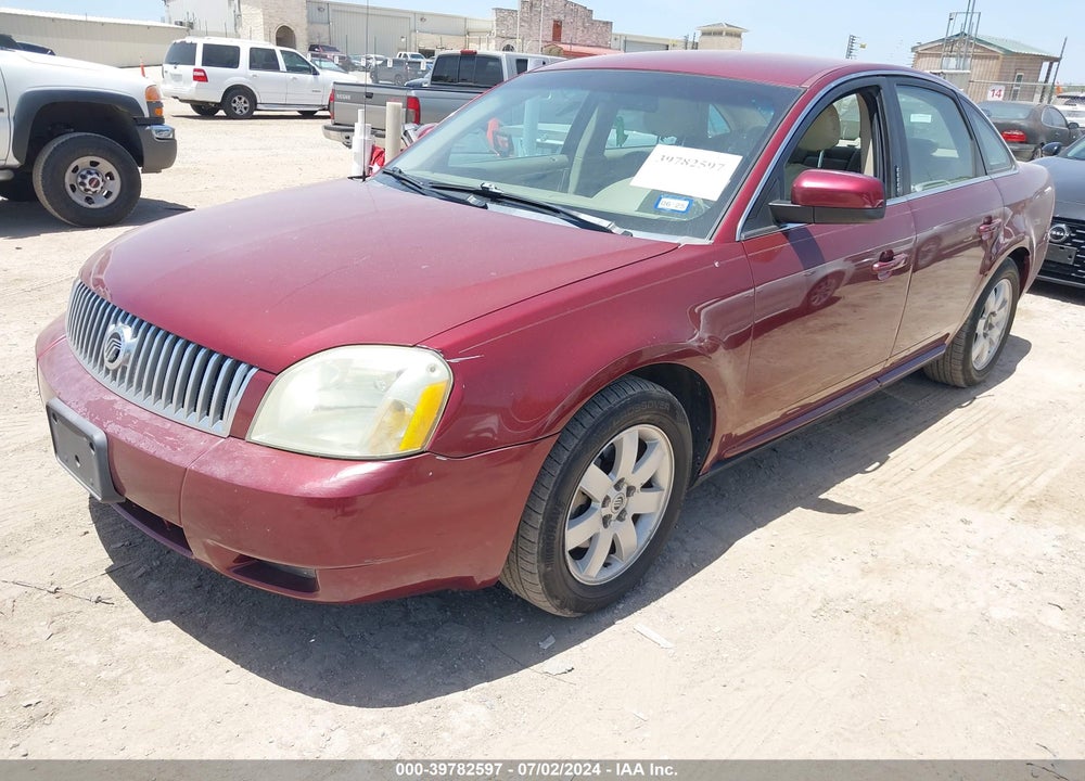 2007 MERCURY MONTEGO LUXURY VIN: 1MEHM40187G610168