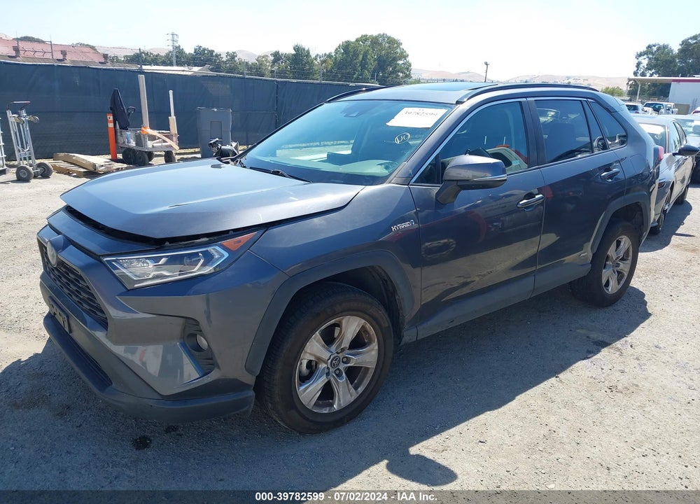2019 TOYOTA RAV4 HYBRID XLE VIN: 2T3RWRFV3KW026605
