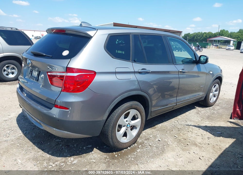 2011 BMW X3 XDRIVE28I VIN: 5UXWX5C5XBL711490