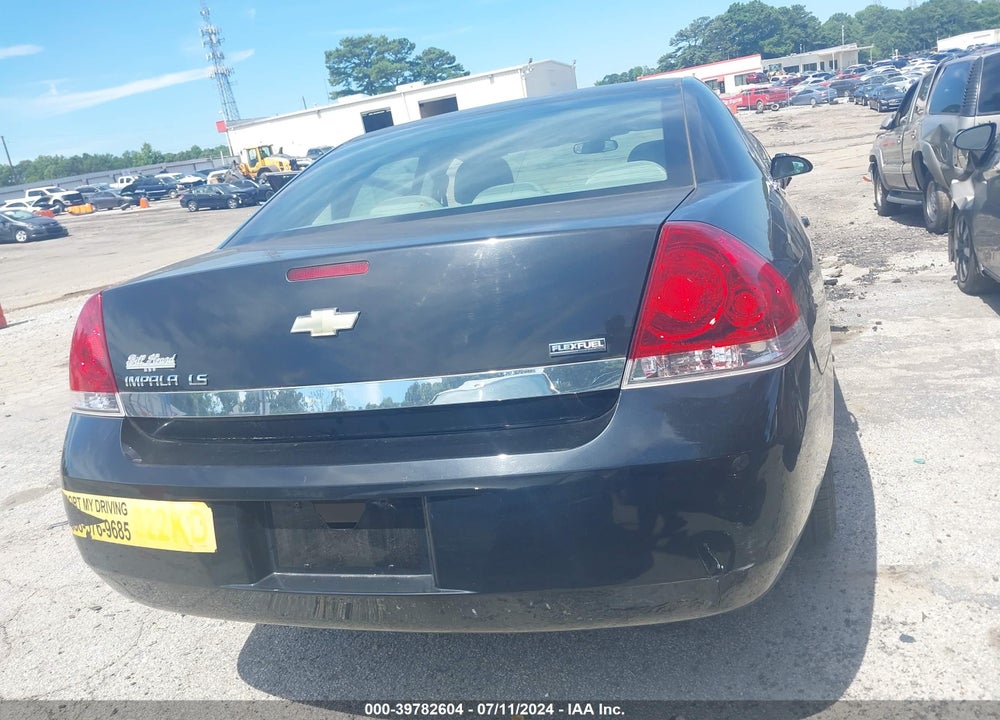 2008 CHEVROLET IMPALA LS VIN: 2G1WB58K189222175