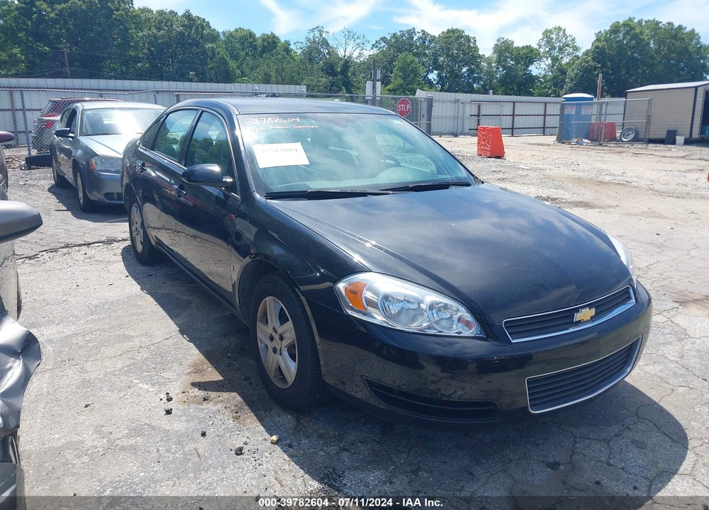 2008 CHEVROLET IMPALA LS VIN: 2G1WB58K189222175