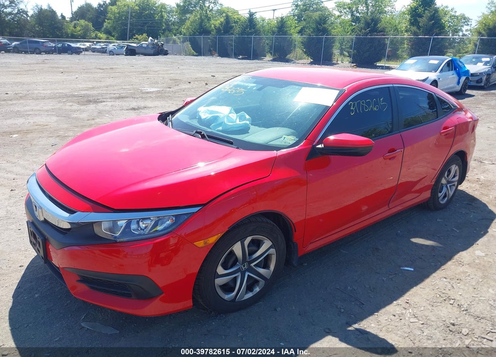 2016 HONDA CIVIC LX VIN: 2HGFC2F51GH575361