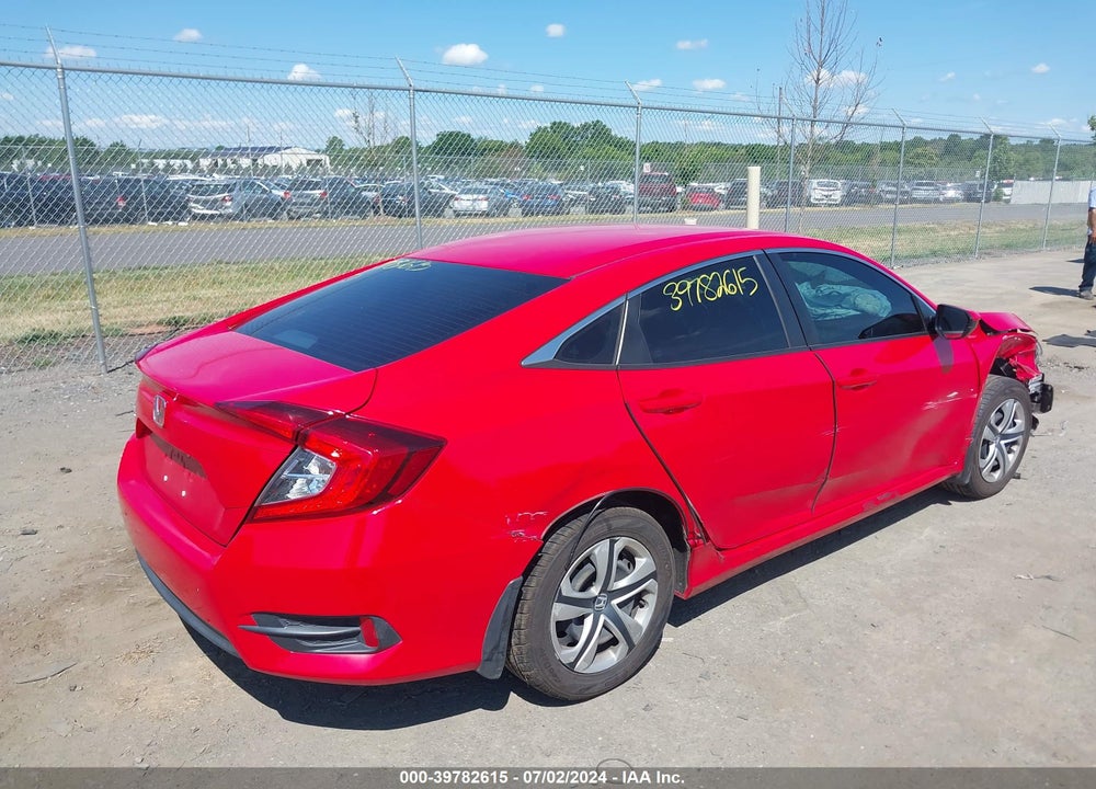 2016 HONDA CIVIC LX VIN: 2HGFC2F51GH575361