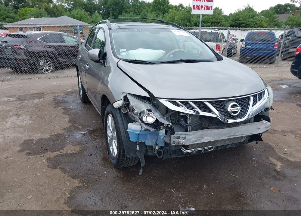 2011 NISSAN MURANO SL VIN: JN8AZ1MU6BW058468