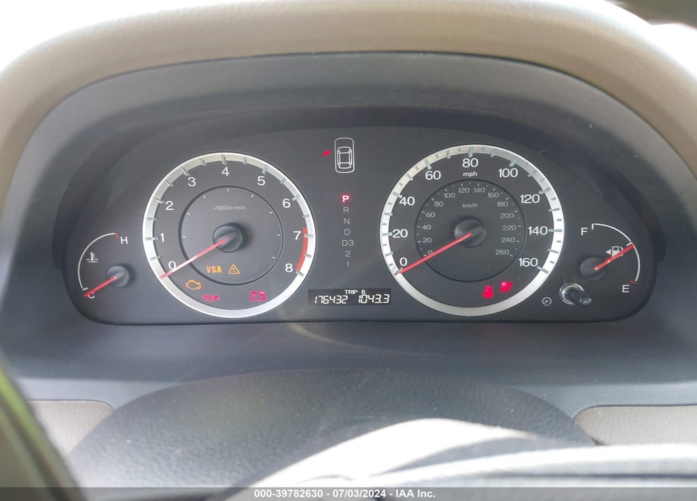 2009 HONDA ACCORD 2.4 LX-P VIN: 1HGCP26499A102355
