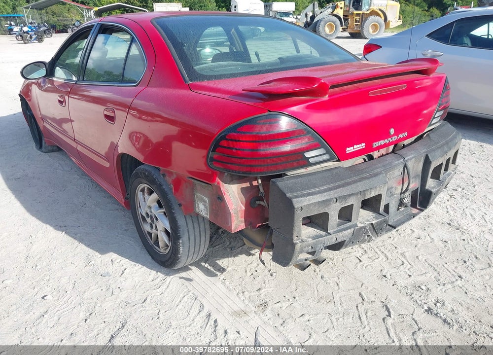 2004 PONTIAC GRAND AM SE1 VIN: 1G2NF52E74M670724