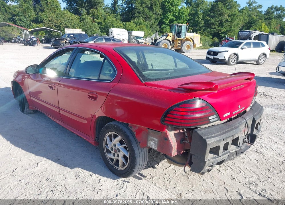 2004 PONTIAC GRAND AM SE1 VIN: 1G2NF52E74M670724