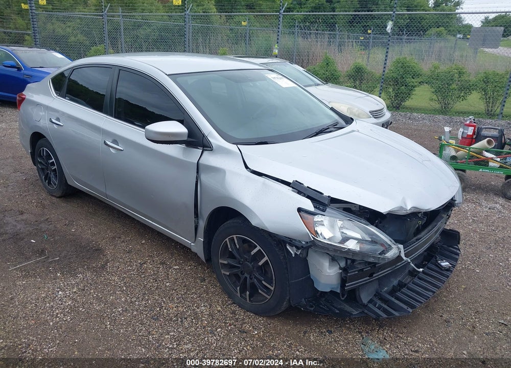 2019 NISSAN SENTRA S VIN: 3N1AB7AP6KY410624