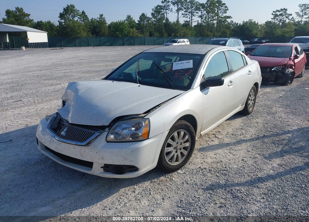 2012 MITSUBISHI GALANT FE VIN: 4A32B2FF4CE010352