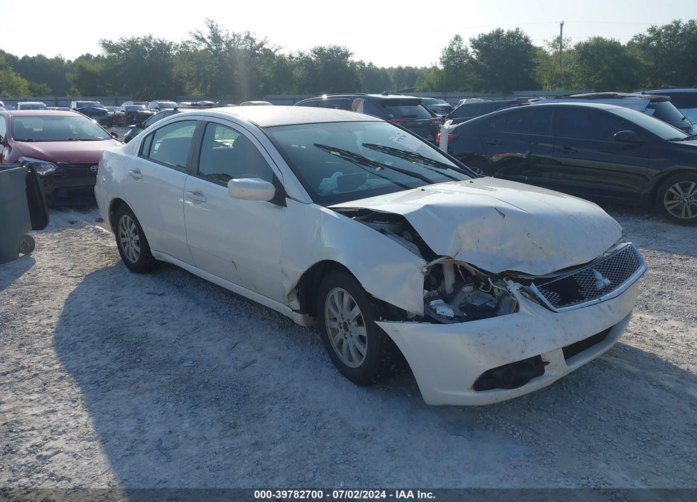 2012 MITSUBISHI GALANT FE VIN: 4A32B2FF4CE010352