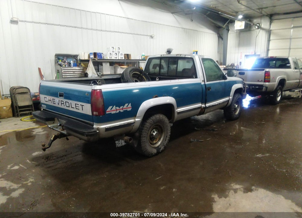 1993 CHEVROLET GMT-400 K2500 VIN: 1GCGK24K8PE232925
