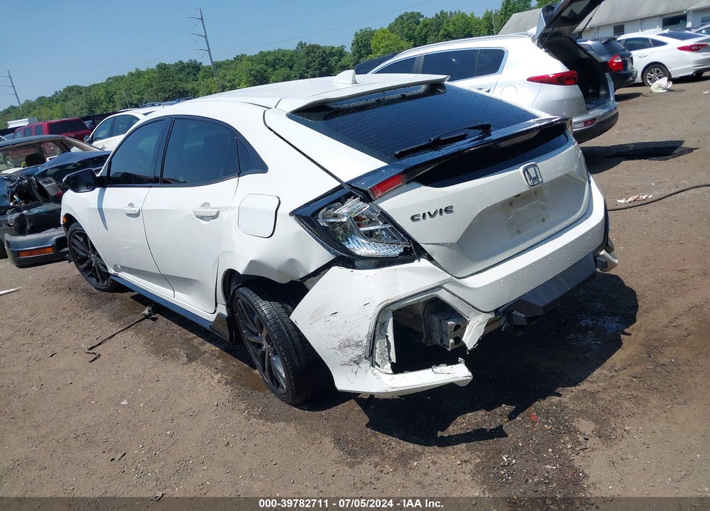 2021 HONDA CIVIC VIN: SHHFK7H43MU401522