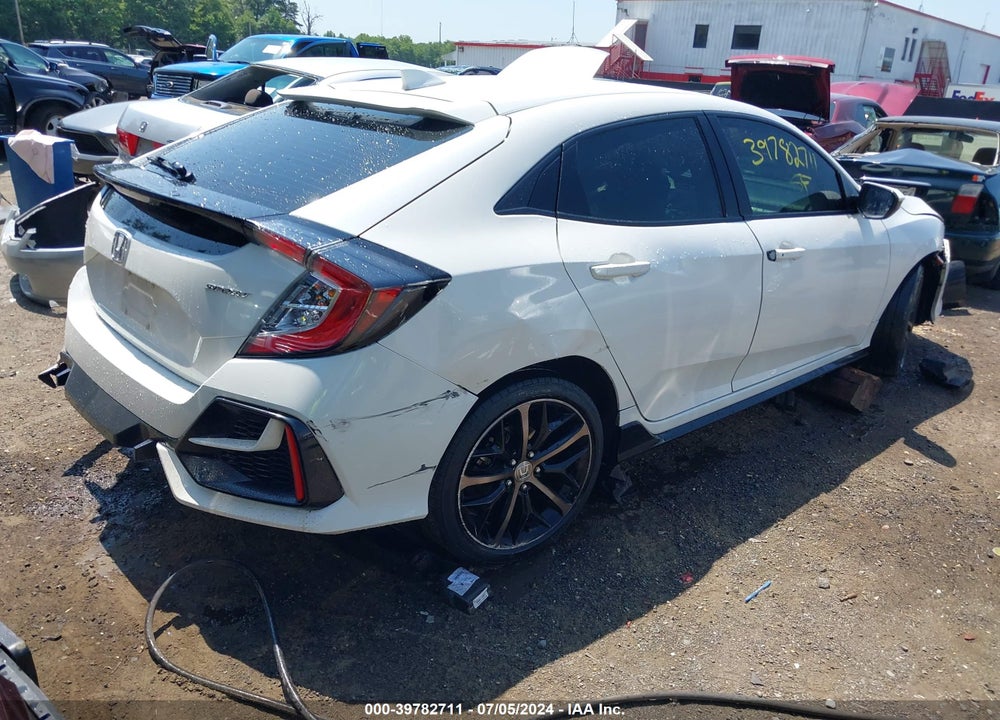 2021 HONDA CIVIC VIN: SHHFK7H43MU401522
