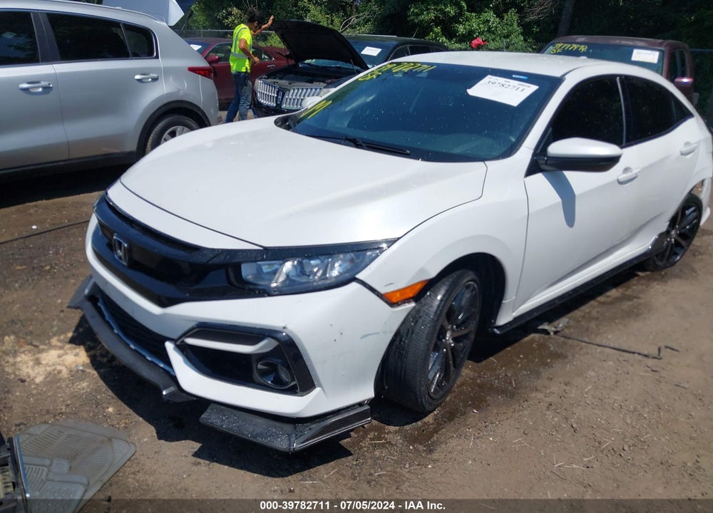 2021 HONDA CIVIC VIN: SHHFK7H43MU401522