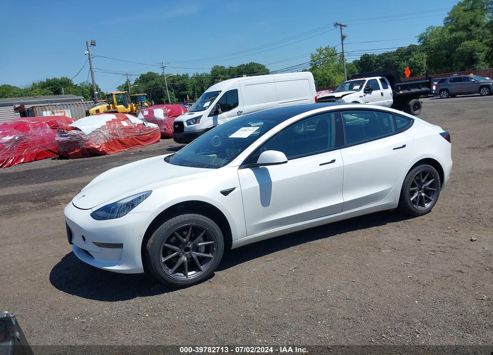 2021 TESLA MODEL 3 STANDARD RANGE PLUS REAR-WHEEL DRIVE VIN: 5YJ3E1EA5MF085107