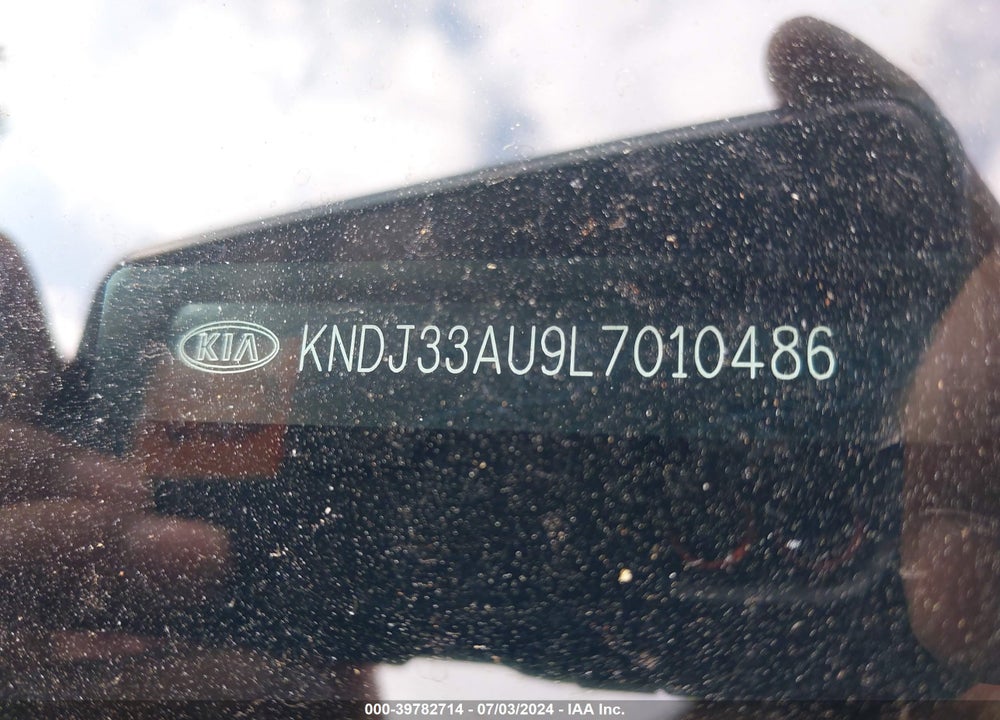 2020 KIA SOUL EX VIN: KNDJ33AU9L7010486
