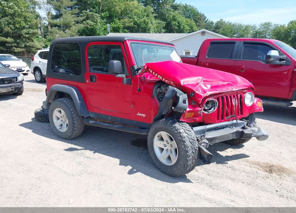 2004 JEEP WRANGLER RUBICON VIN: 1J4FA69S54P792913