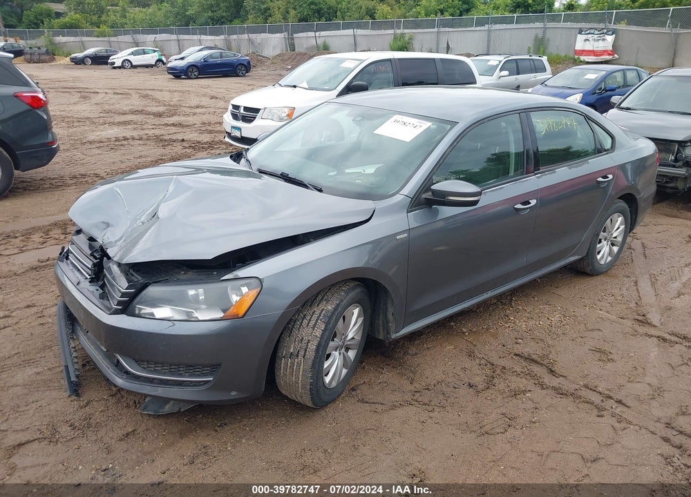 2013 VOLKSWAGEN PASSAT 2.5L WOLFSBURG EDITION VIN: 1VWAP7A38DC137335