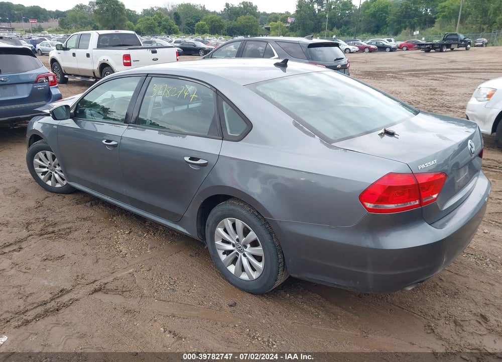 2013 VOLKSWAGEN PASSAT 2.5L WOLFSBURG EDITION VIN: 1VWAP7A38DC137335