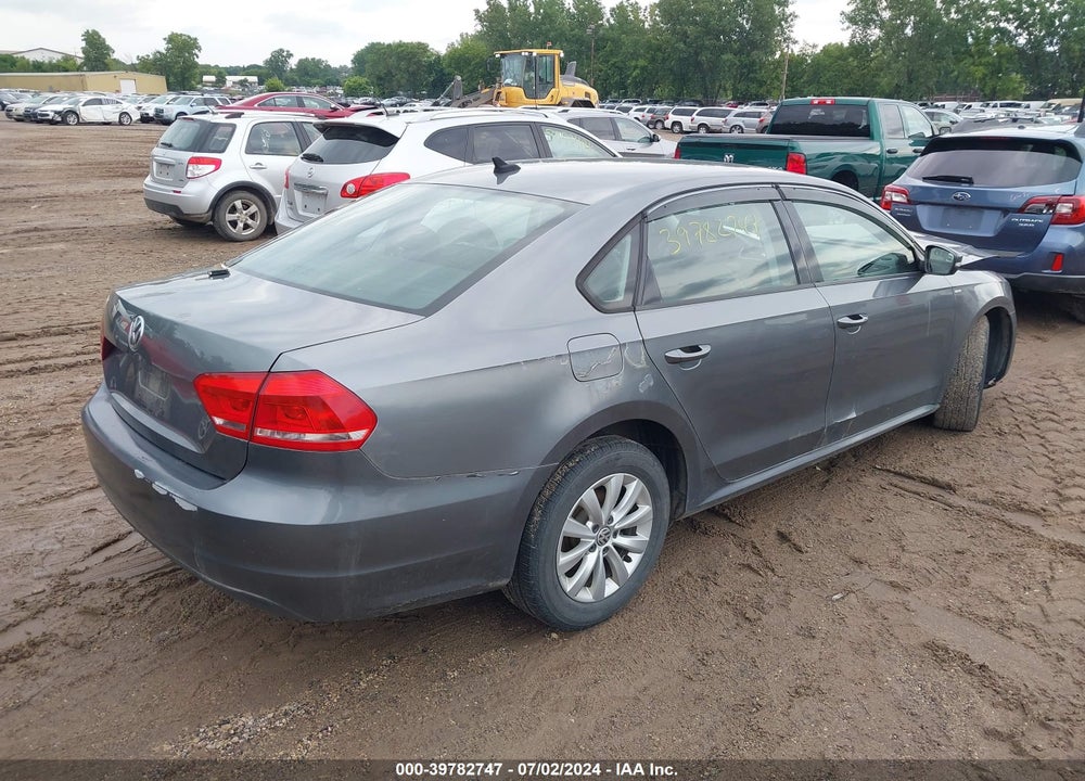2013 VOLKSWAGEN PASSAT 2.5L WOLFSBURG EDITION VIN: 1VWAP7A38DC137335